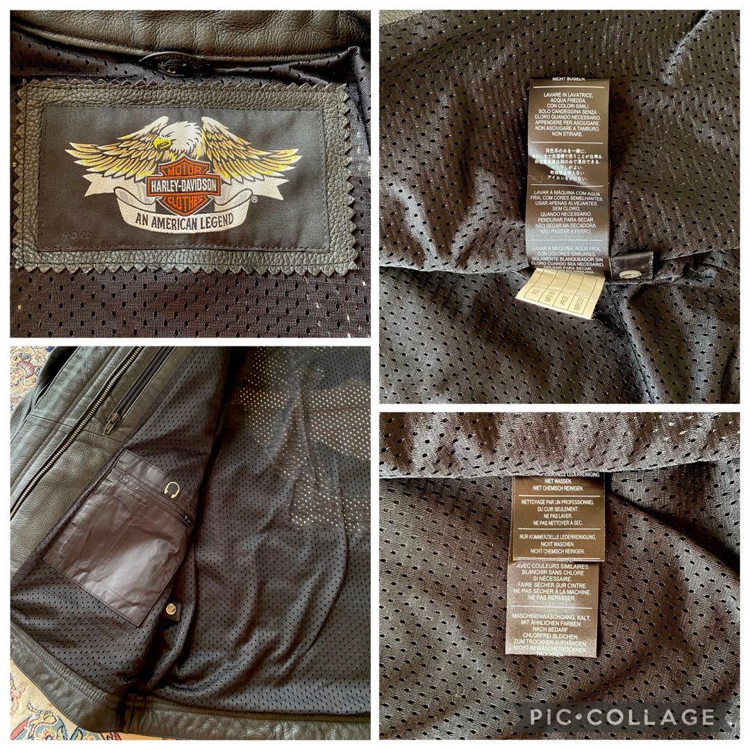 新品未使用HARLEY-DAVIDSONレザージャケット 現品限り新年お年玉特価