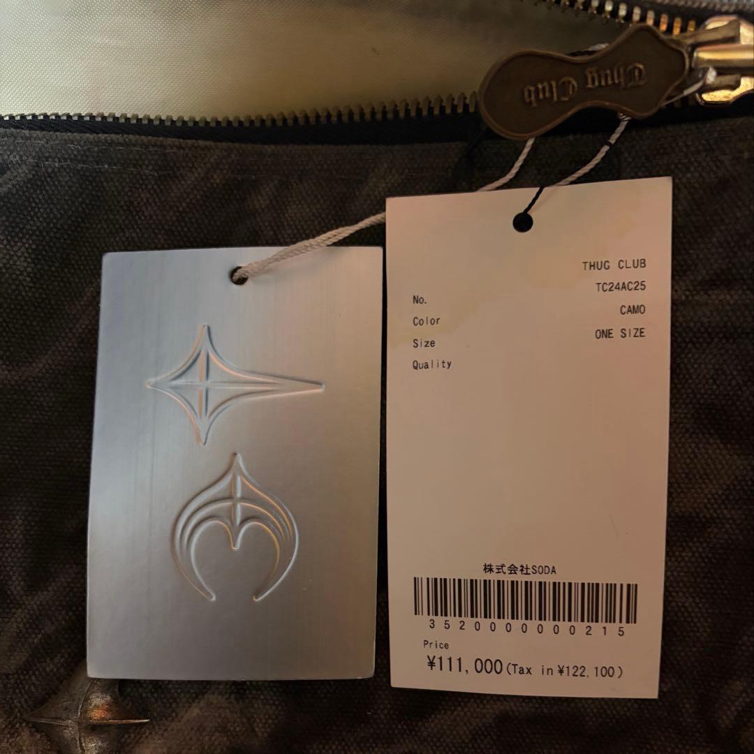 THUG CLUB サグクラブ Bio Army メッセンジャーバッグ 韓国