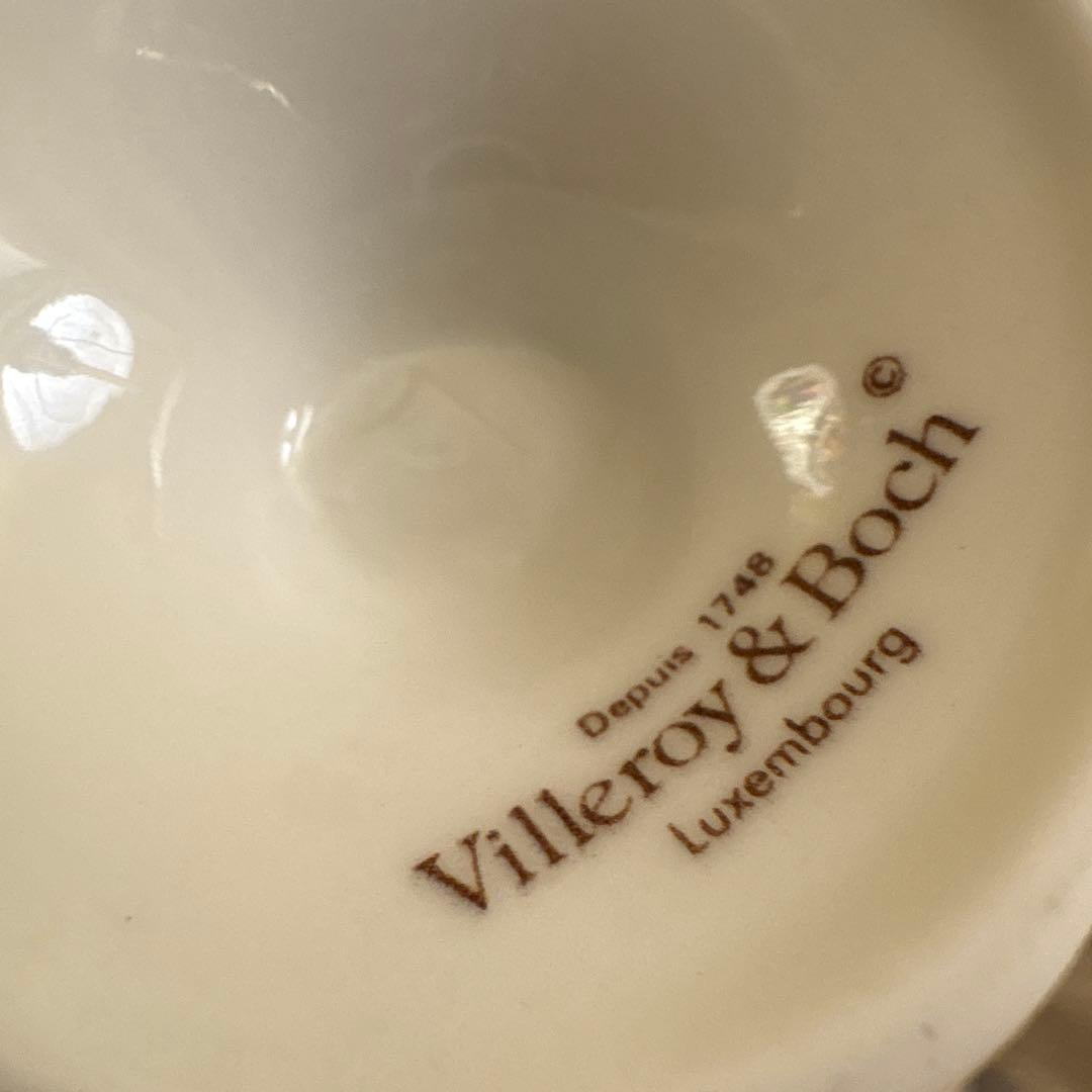 希少　美品　ビレロイボッホ　プチフルール　モーニングセット　カップソーサー　他