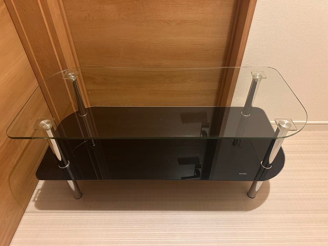 ガラスセンターテーブル スペースエイジ ミッドセンチュリー レトロモダン