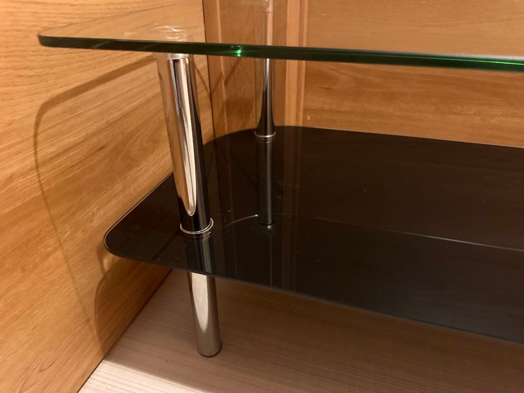 ガラスセンターテーブル スペースエイジ ミッドセンチュリー レトロモダン