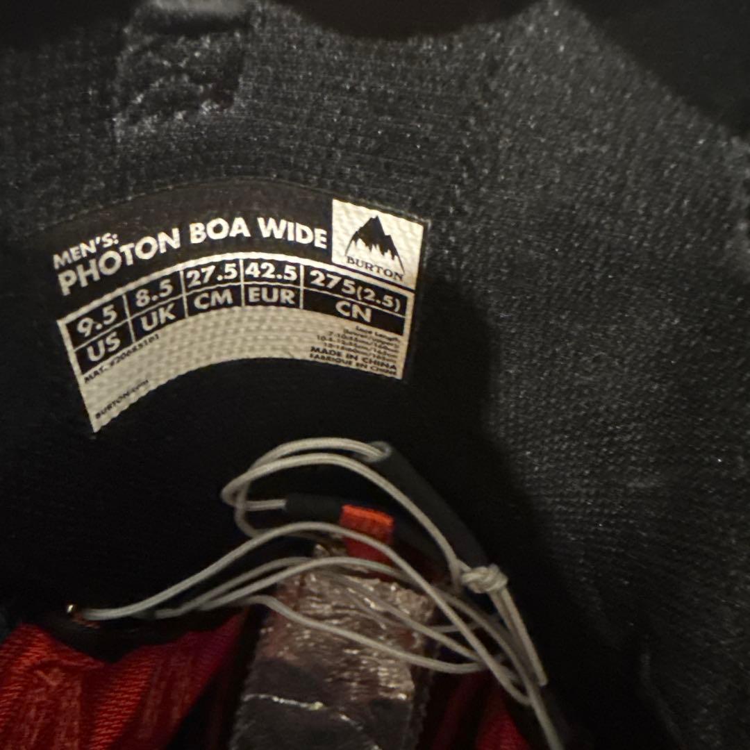 Burton Photon WIDE ダブルボア スノーボードブーツ 27.5