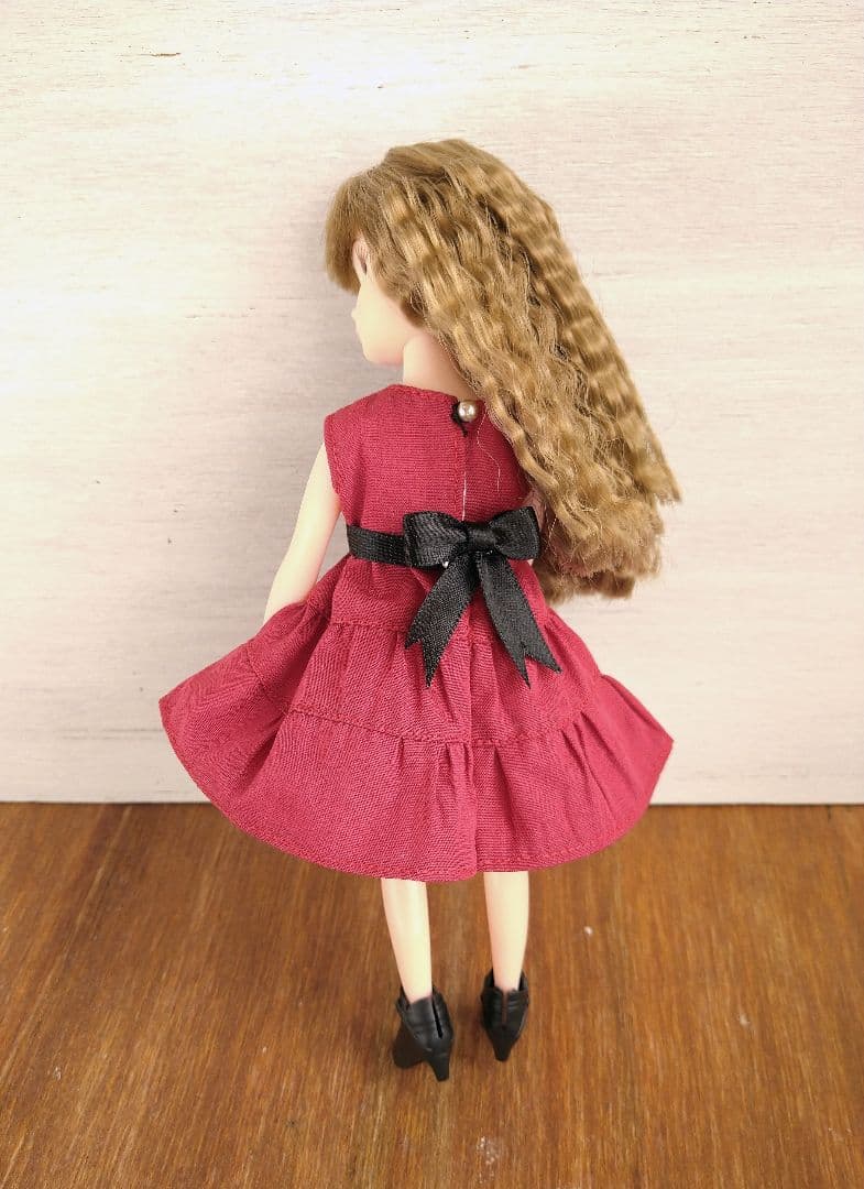 547.ティアードワンピース※リカちゃんアウトフィット※復刻版初代リカちゃん