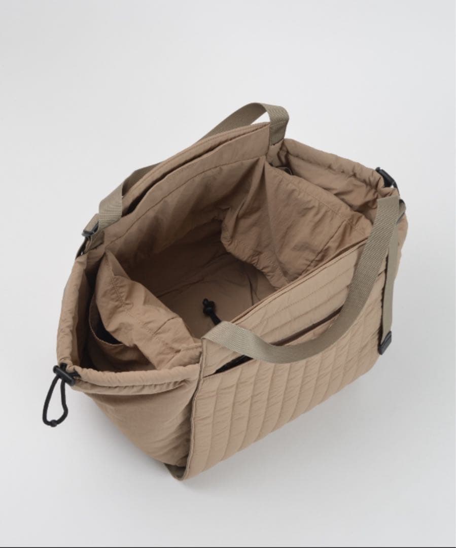 【美品】SOLPRESA マザーズバック M グレイッシュベージュ　※最終値下げ