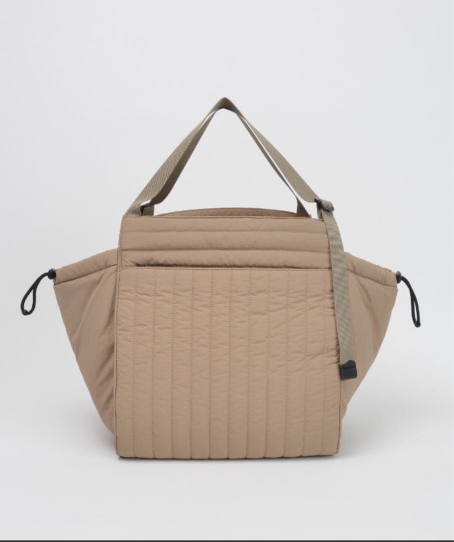 【美品】SOLPRESA マザーズバック M グレイッシュベージュ　※最終値下げ