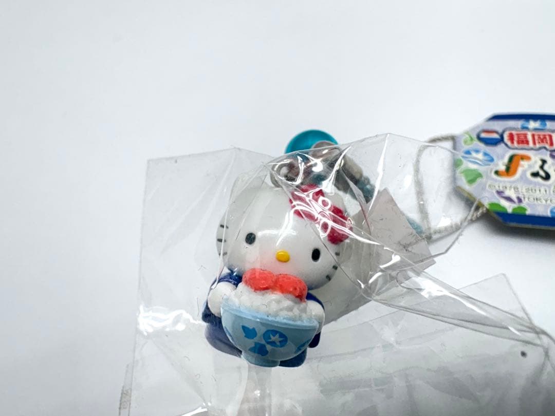 d*2様 ①ハローキティ ご当地 根付 ストラップ 博多 ふくや 福岡限定 サン