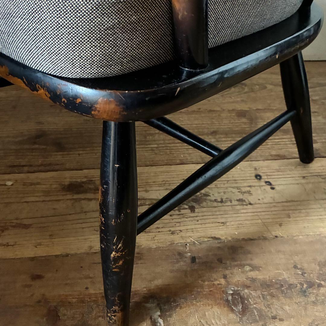 キツツキ 飛騨産業 ヴィンテージ ラウンジ イージーチェア 曲木 ウィンザー ①