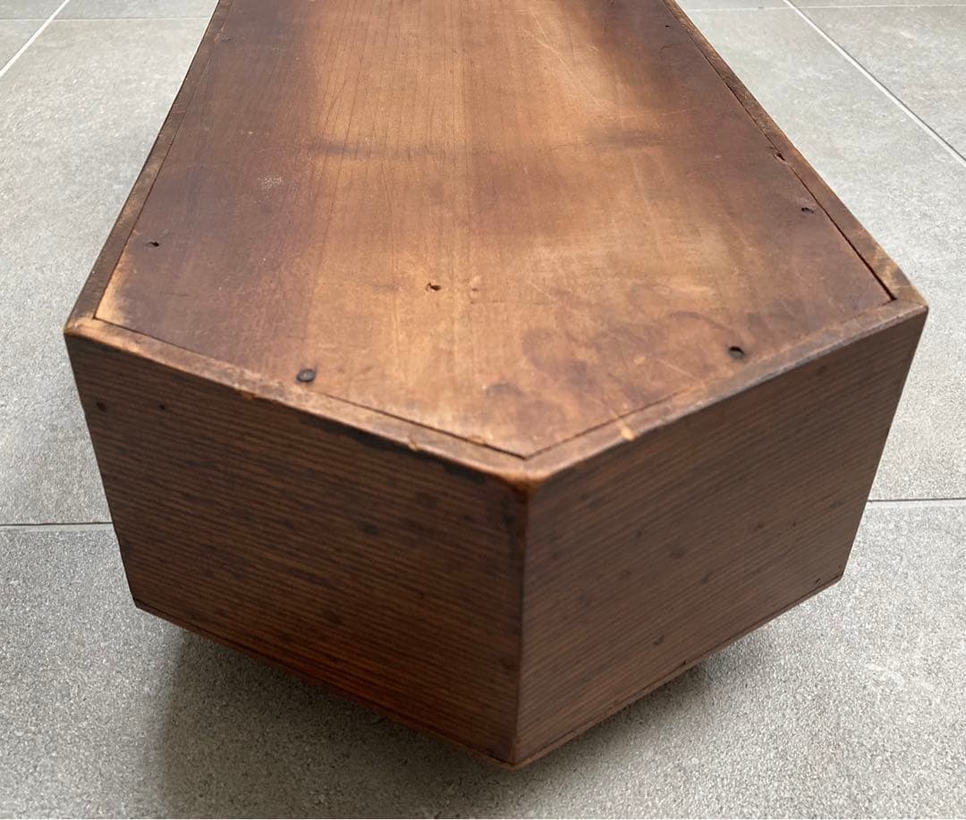 SEIKOSHA 精工舎 掛時計　アンティーク　かわいい　八角形　整備済　金縁