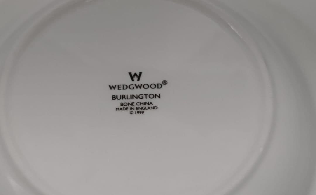 未使用 美品 レア ウェッジウッド バーリントン スーププレート 6枚セット