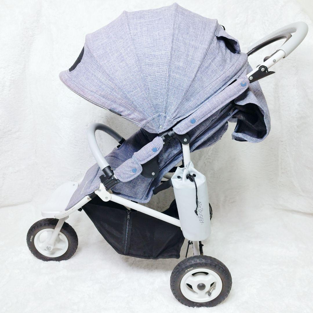 AirBuggy エアバギー ココブレーキEX 限定 デニム 三輪 ベビーカー