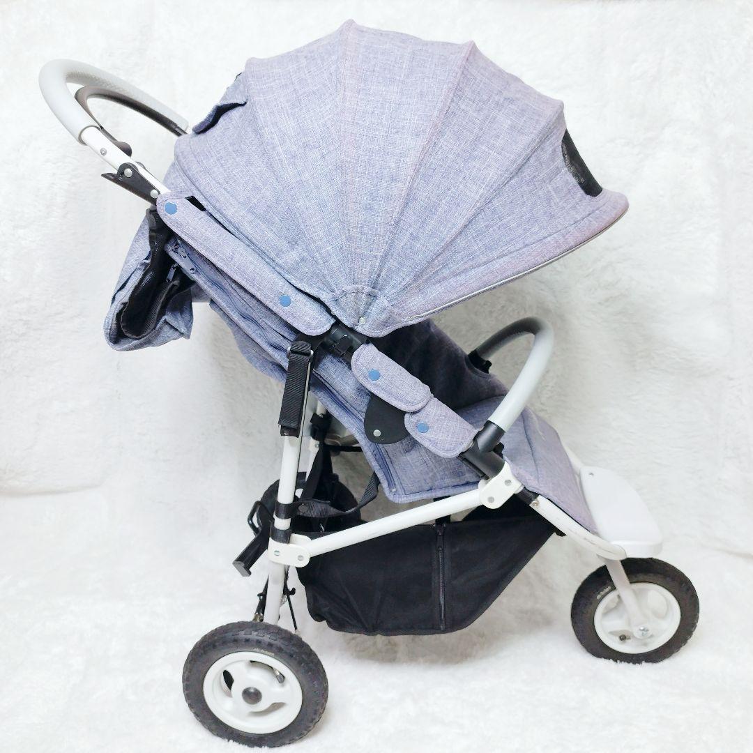 AirBuggy エアバギー ココブレーキEX 限定 デニム 三輪 ベビーカー