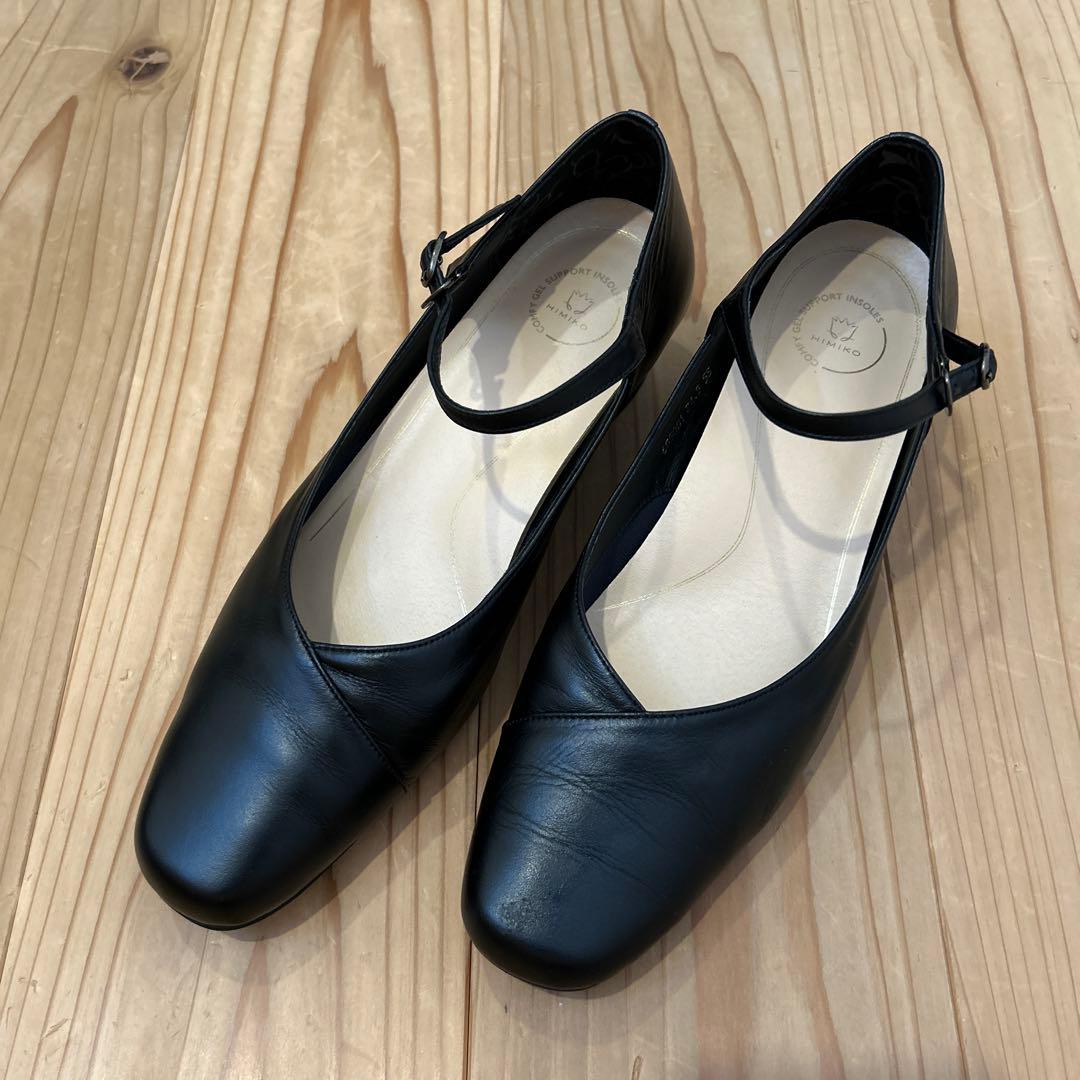 卑弥呼【快適ウォークパンプス】3.5cmヒールストラップパンプス-／605001