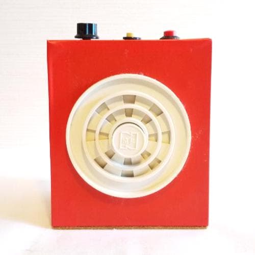 ハンドメイド 8曲記憶 レトロ オルゴール  レッド