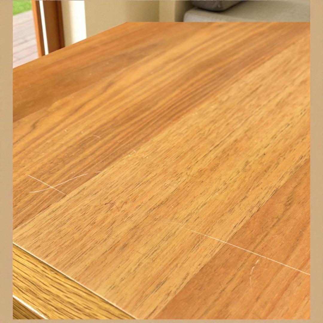 天然木・美品✨カリモク ベネッセ✨ 成長学習デスク ナチュラル 日本製 安心設計