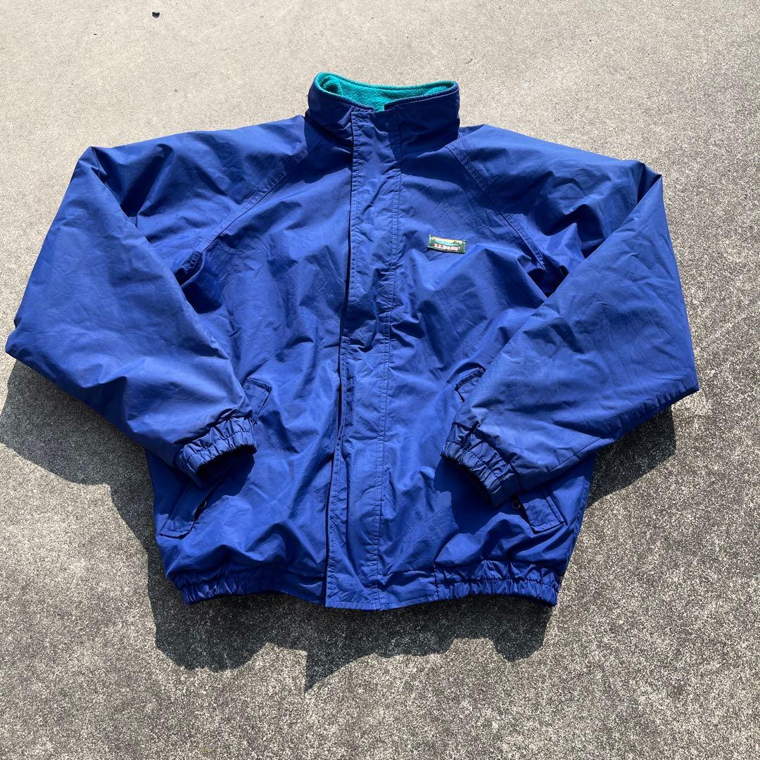 LLBean Warm-up Jacket ブルー　L