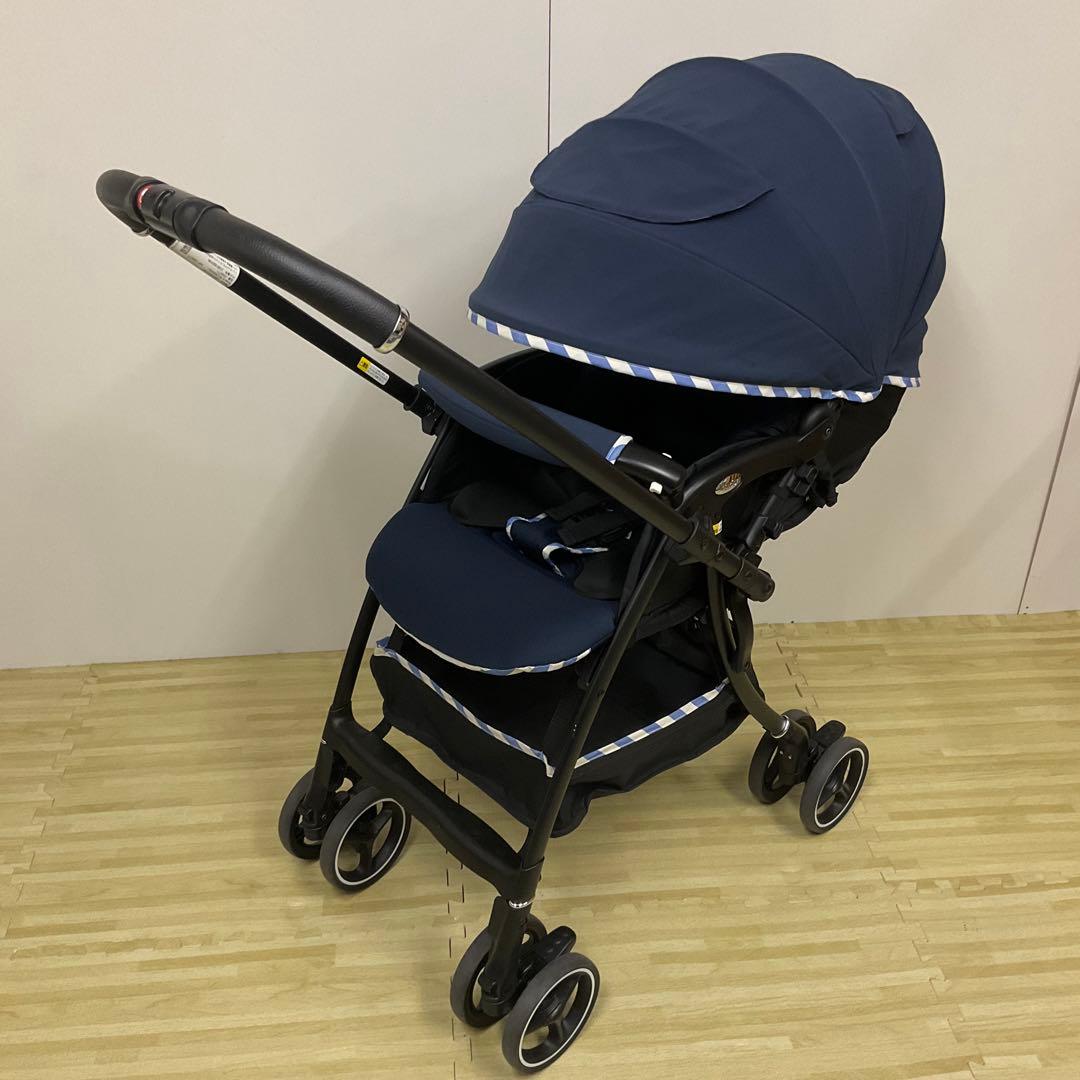 綺麗！アップリカ ラクーナ エアー AC マリンボーダーネイビー