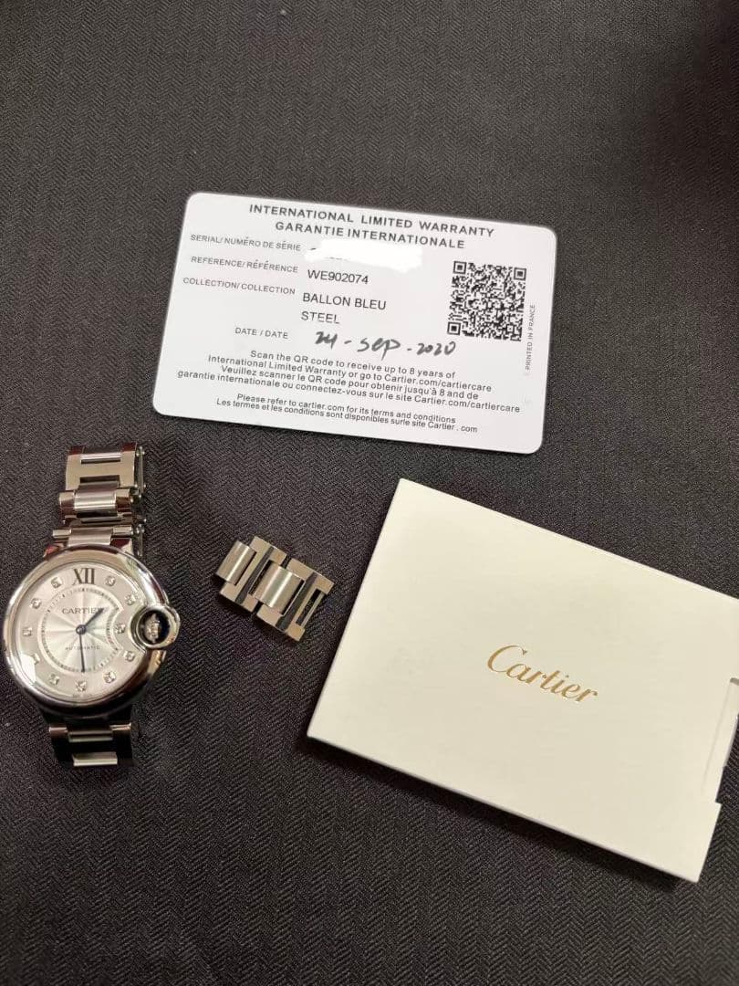R❤︎即購入ok  CARTIER WE902074 バロンブルー