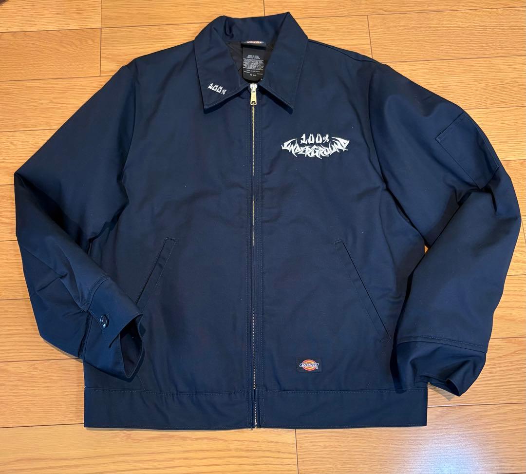 100% UNDERGROUND Dickiesワークジャケット 未使用品