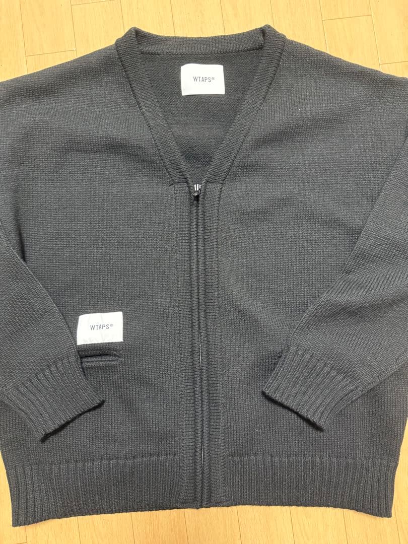 WTAPS ブラック カーディガン サイズ04 25aw 新品未使用