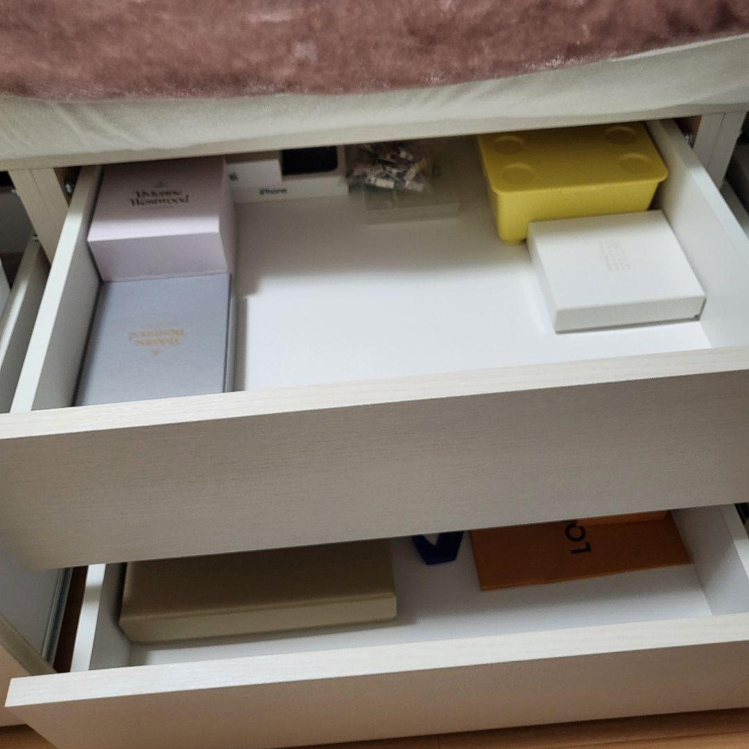 ニトリ収納ベッド シングルサイズ値下げしました