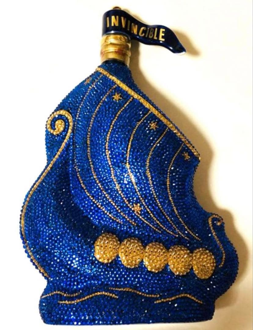 ラーセン ストーン 敷き詰め 陶器 ブルー ボトル インテリア 詰替 送料無料