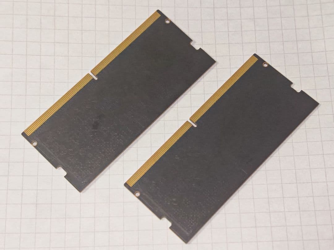 DDR5-4800 合計32GB SO-DIMM 16GB×2 メモリ 2枚組