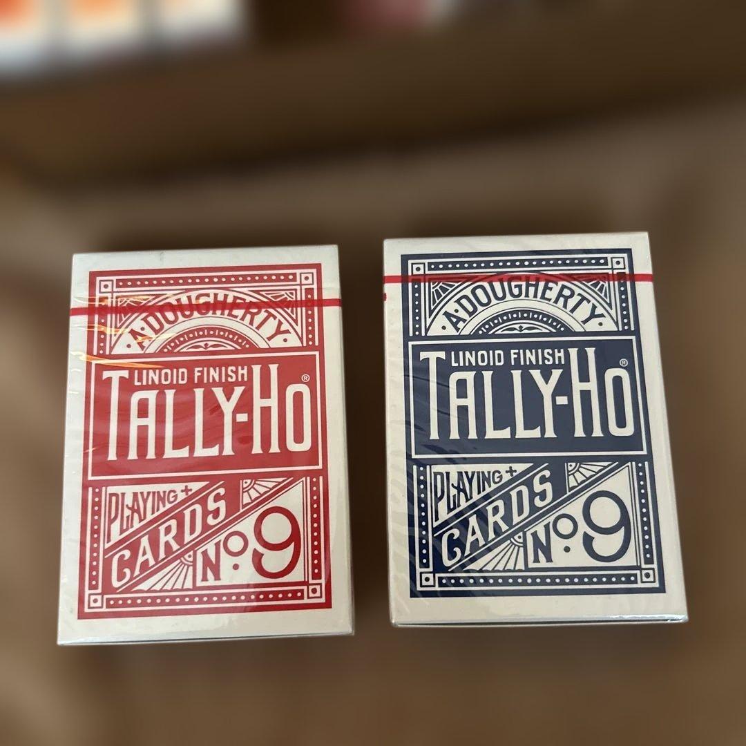 Tally-Ho No. 9 赤・青 トランプ 12個セット