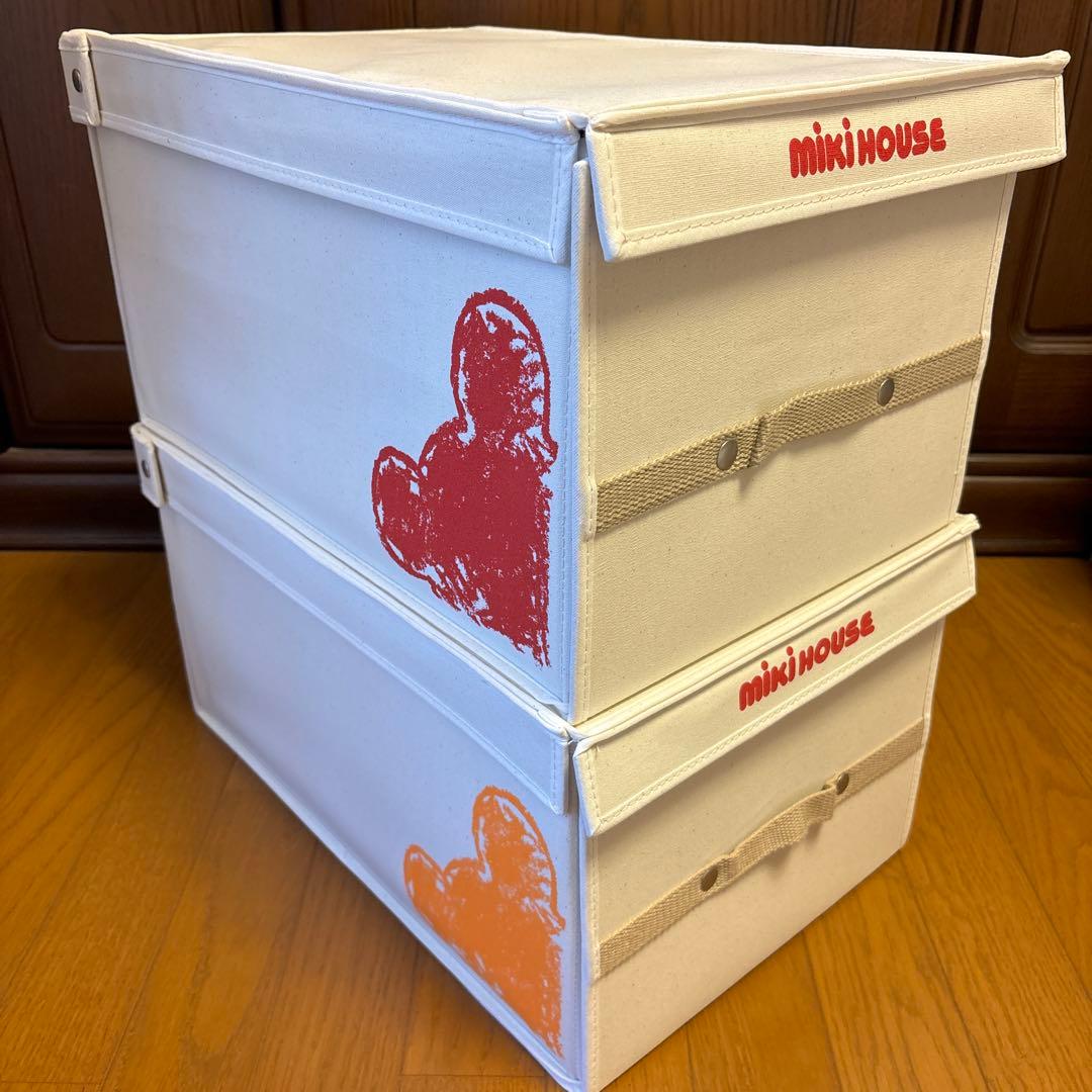 ミキハウス　MIKIHOUSE ストレージBOX  収納　非売品