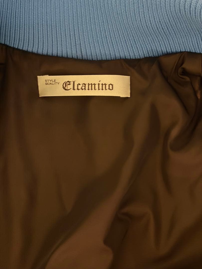 Clcamino ブラウン/ブルー ジャケット