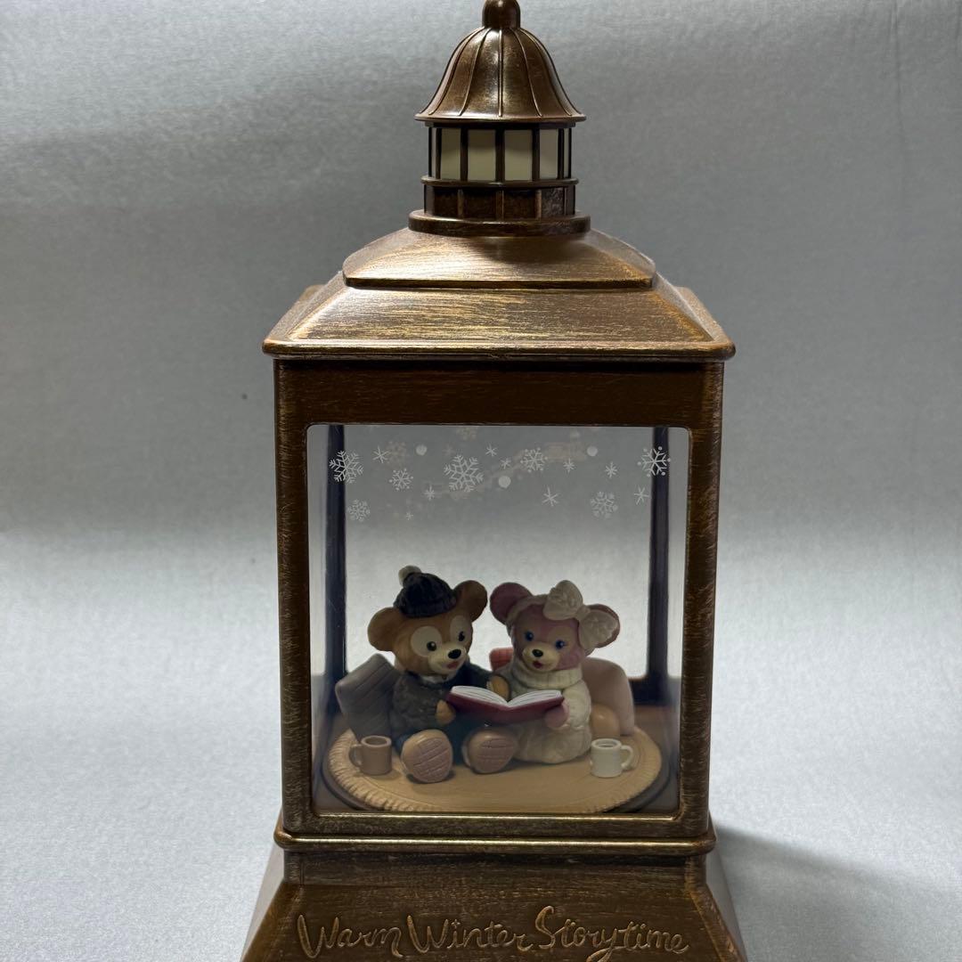 【美品】ウォームウィンターストーリータイム　ダッフィ　ランタン　インテリアライト
