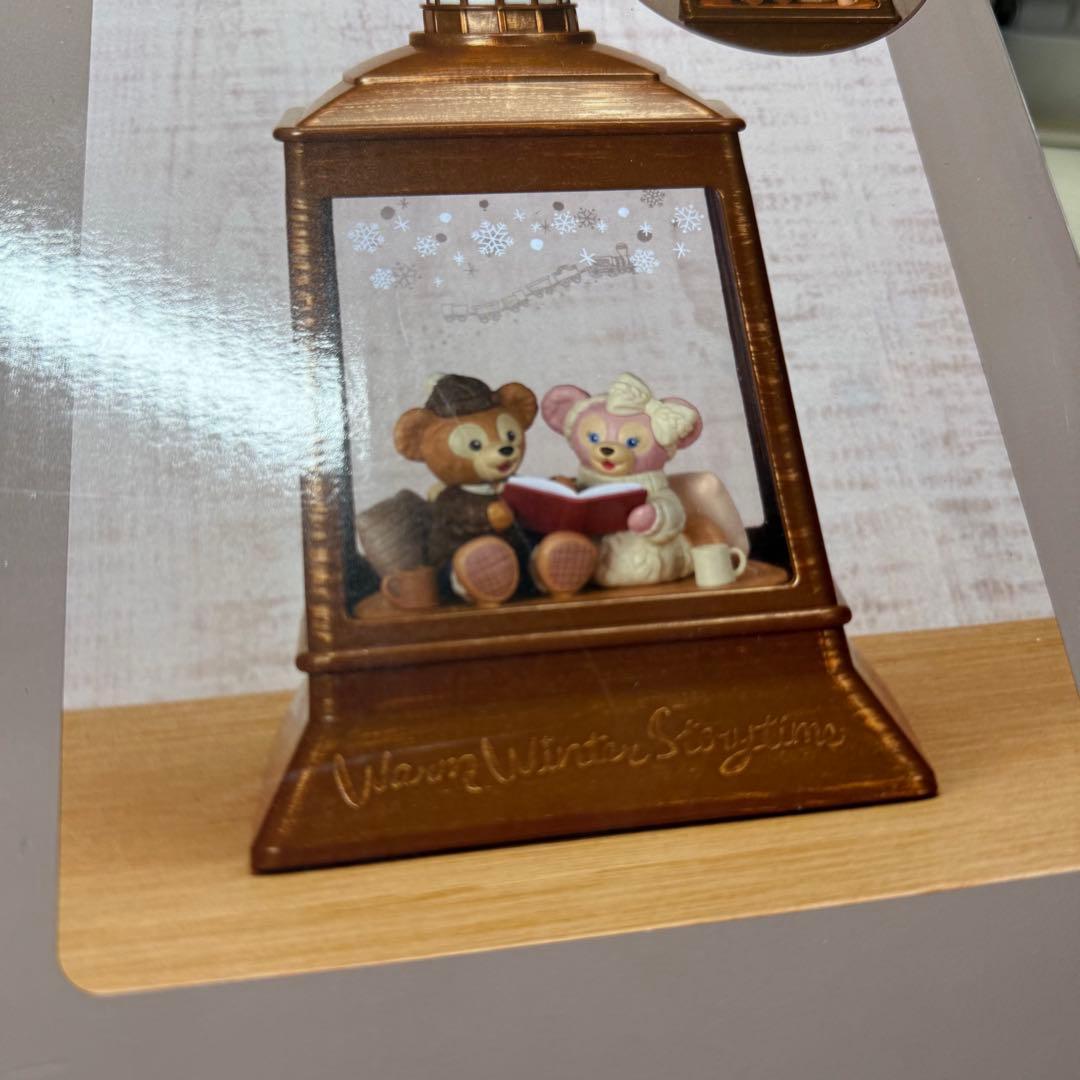 【美品】ウォームウィンターストーリータイム　ダッフィ　ランタン　インテリアライト