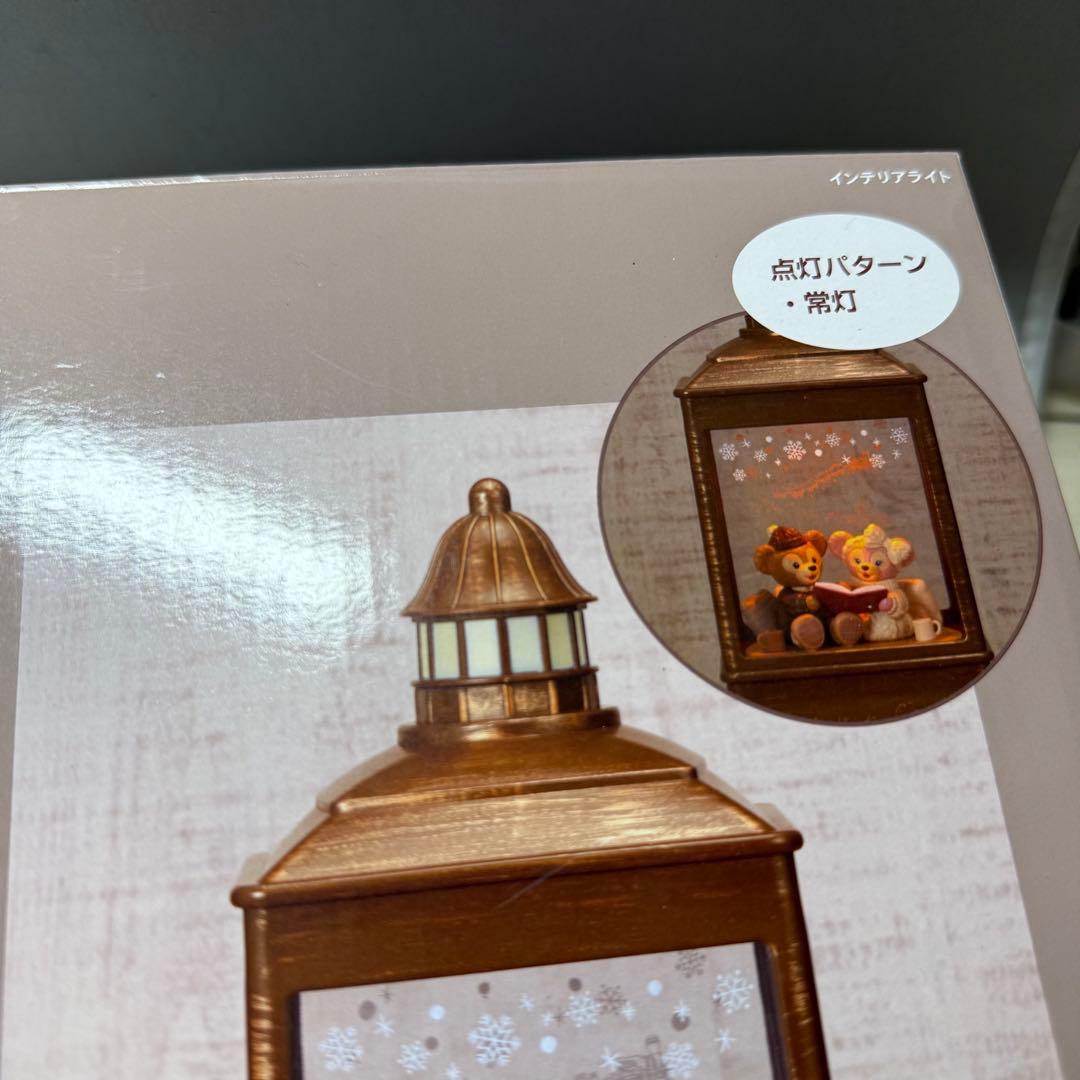 【美品】ウォームウィンターストーリータイム　ダッフィ　ランタン　インテリアライト