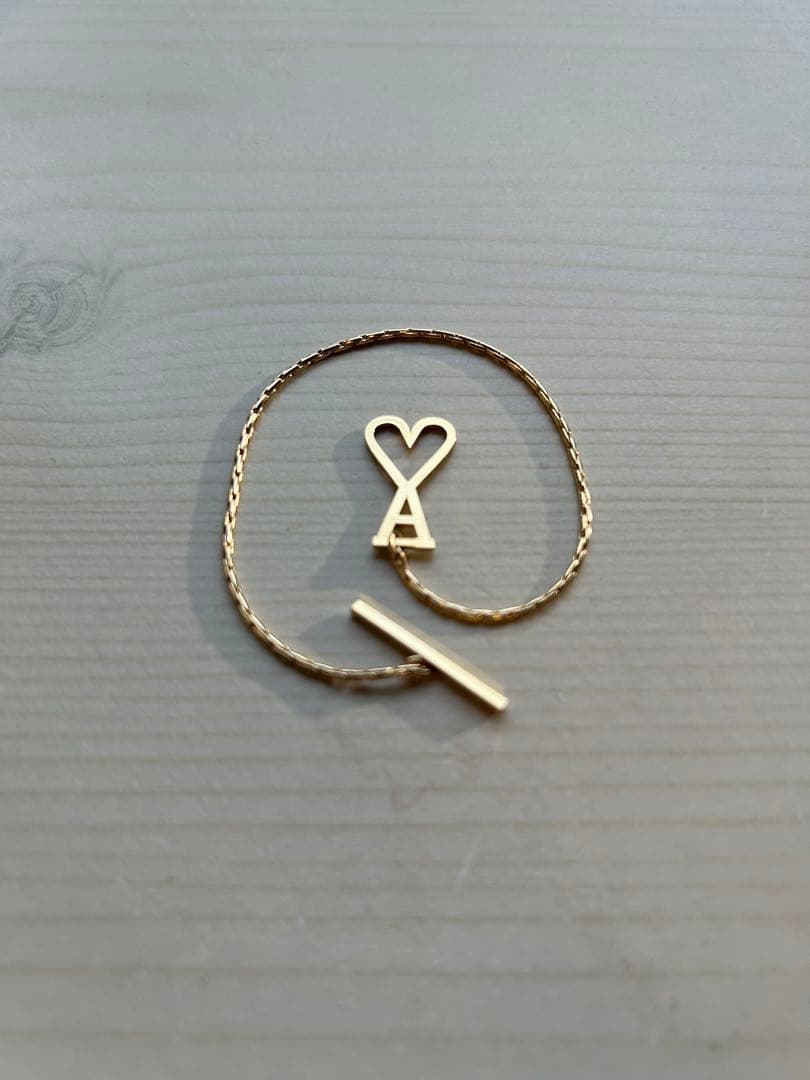 AMI DE COEUR チェーンブレスレット ゴールドブレスレット