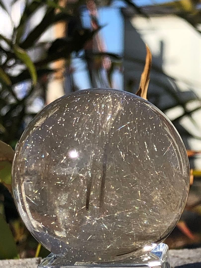 ❤️レア　逸品　35mm 最強財運超　強いパワー　❤️シルバー　ルチルクォーツ