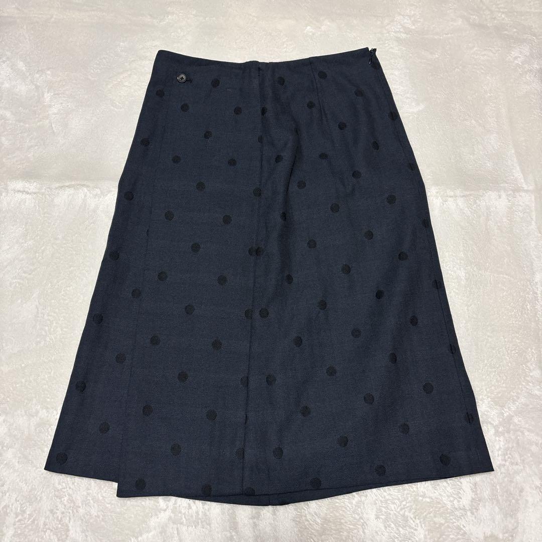 極美品★ピーエスポールスミス　セットアップ　ドット　ネイビー　3点セット　40