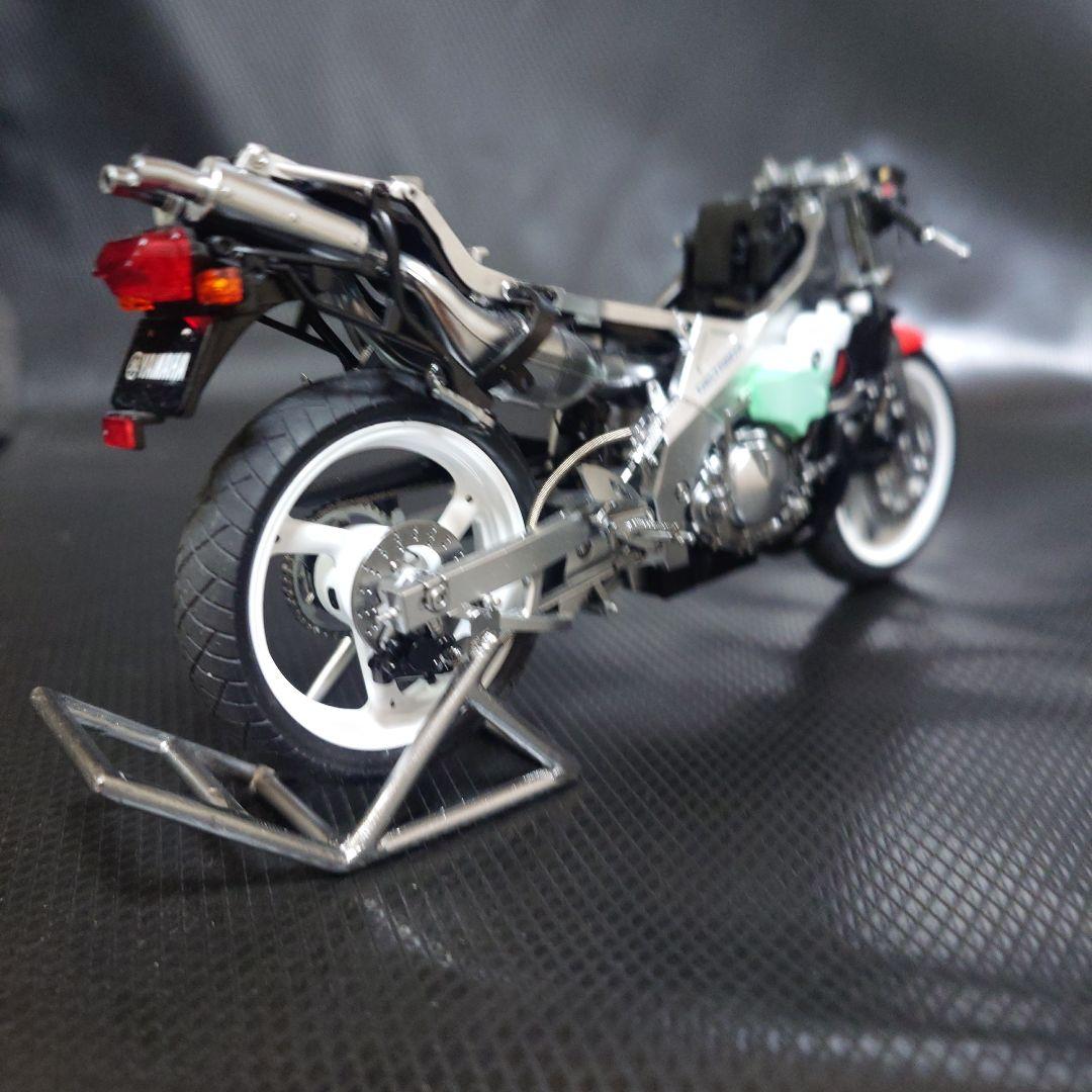 ハセガワ1/12 TZR250 (3MA)プラモデル完成品