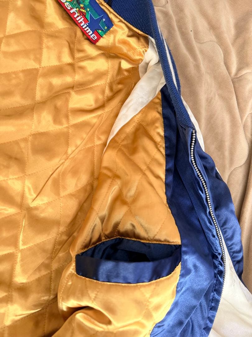 日本製 Hoshihime 大鷲 ワシ 日本限定スカジャン vintageサテン