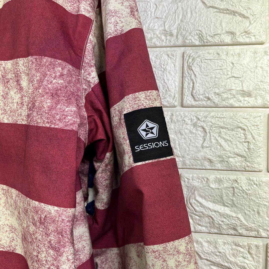 美品　SESSIONS セッションズ　星条旗柄　ボードウェア　S burton