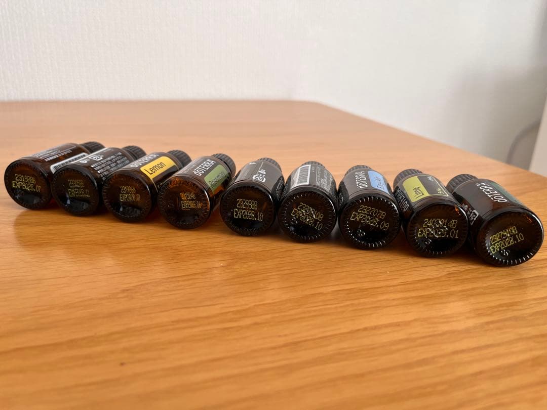 【未開封あり/呼吸深まるセット】doTERRA アロマ 15ml 9本+森の音