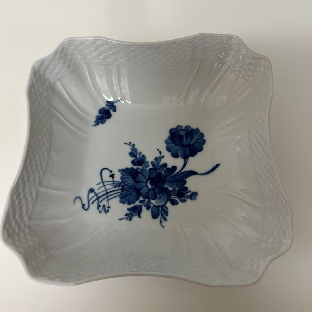 新品未使用　ロイヤルコペンハーゲン　スクエアサラダボール