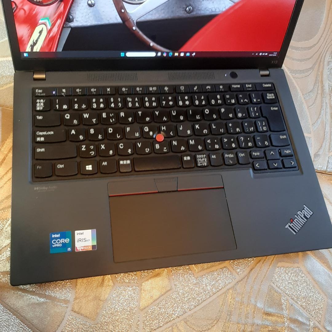 13インチ X13Gen2 11世代 i5 256G 1920x1200