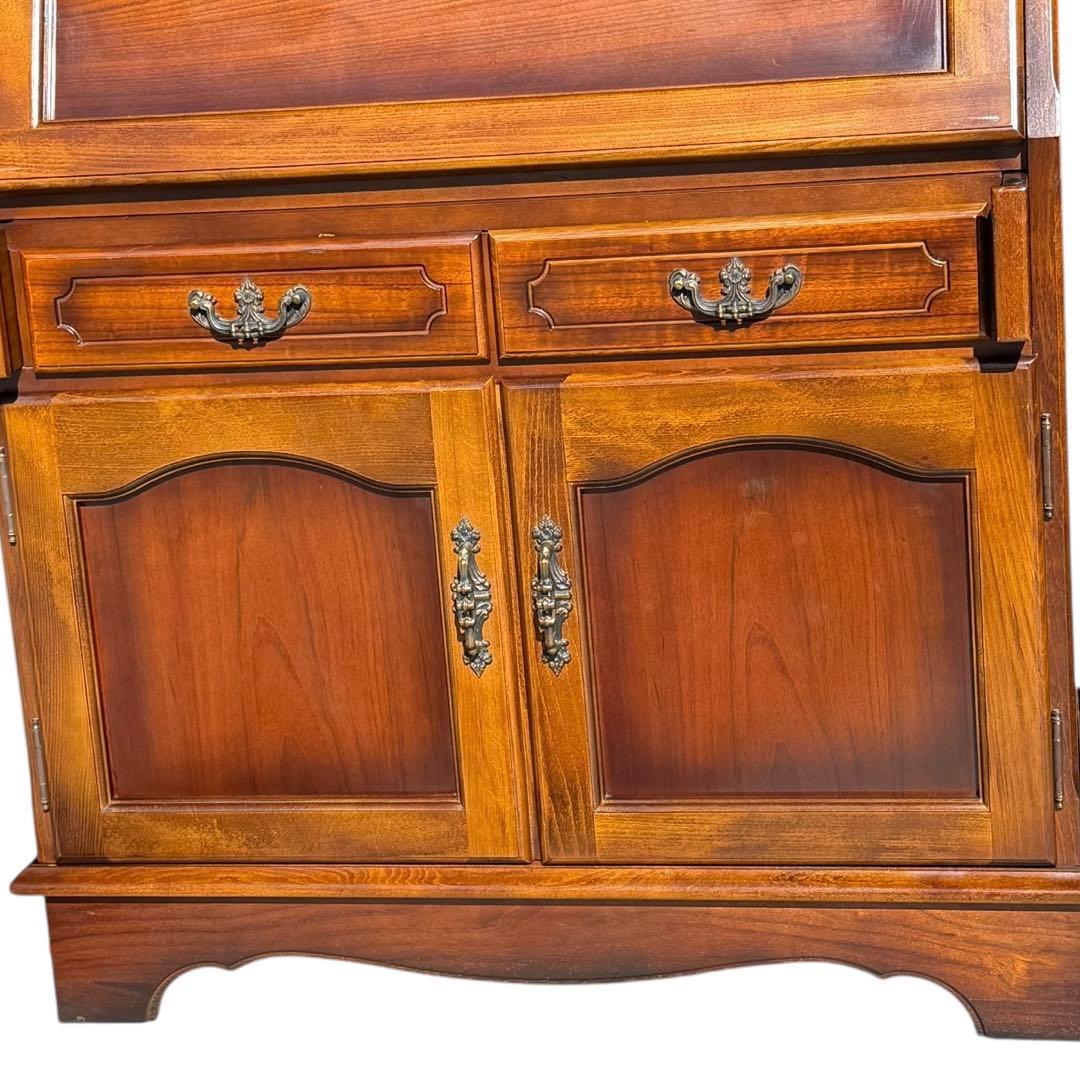 KZ027 【リアルシャビー】カリモク　ライティングビューロー　コロニアル