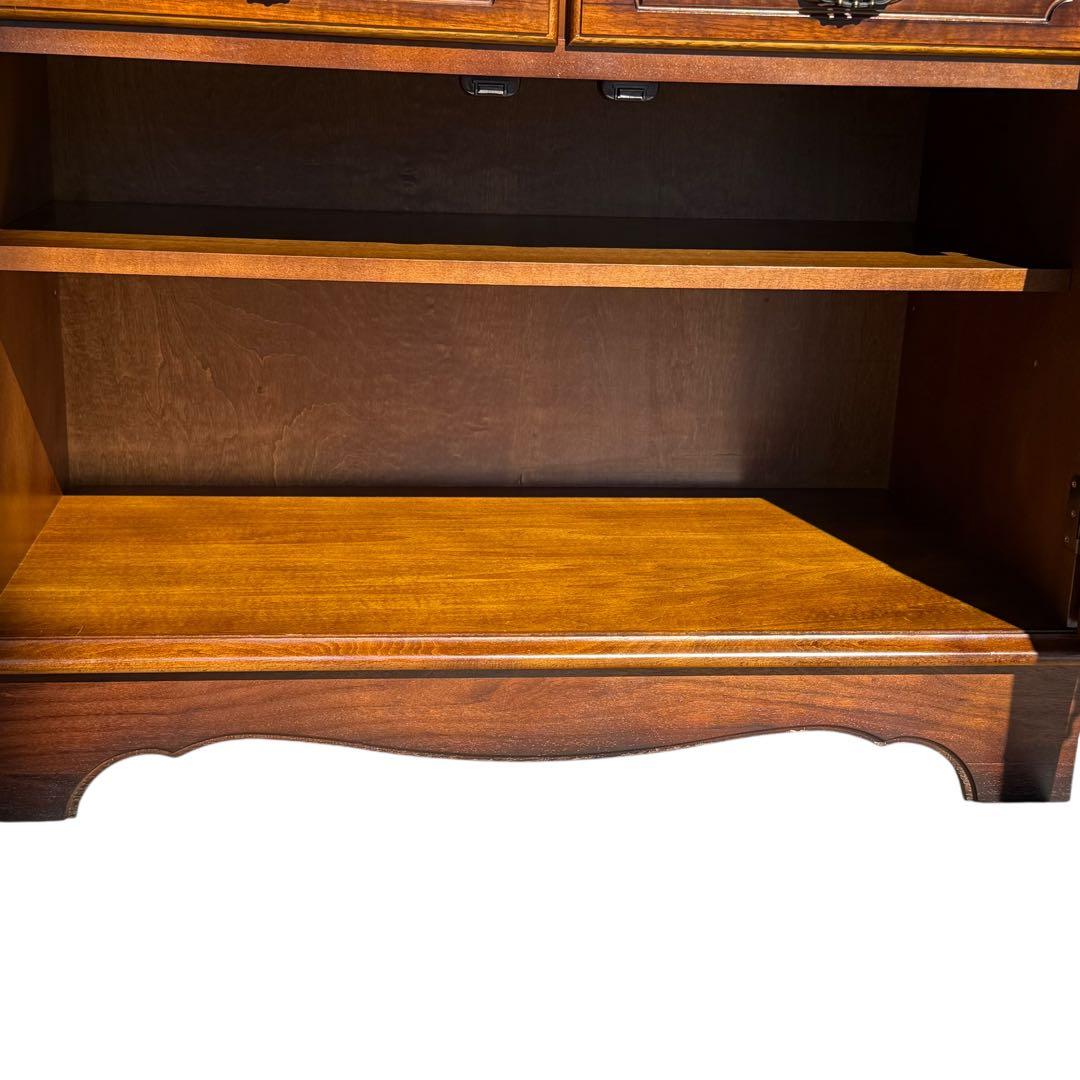 KZ027 【リアルシャビー】カリモク　ライティングビューロー　コロニアル