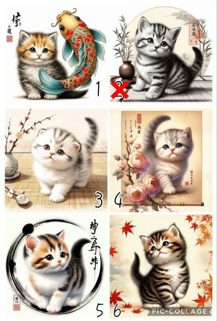 8/27♡ねこちゃん♡和♡パネル♡ハンドメイド