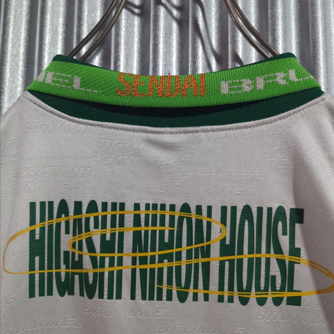 00s Y2K ゲームシャツ トッパー ブランメル仙台 現ベガルタ Jリーグ