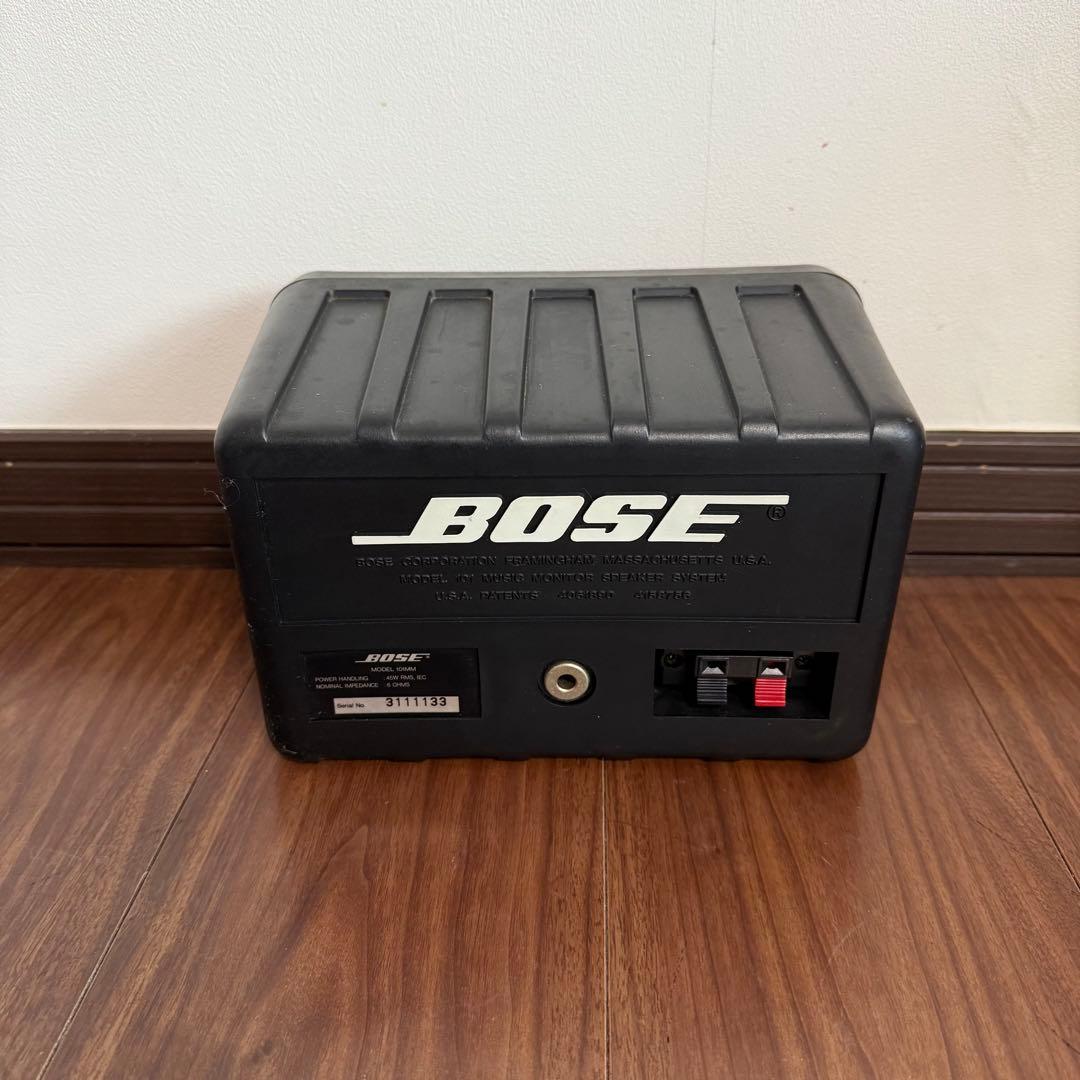 Bose 101MMGスピーカーセット4台➕専用器具２個付き　取扱説明書付き