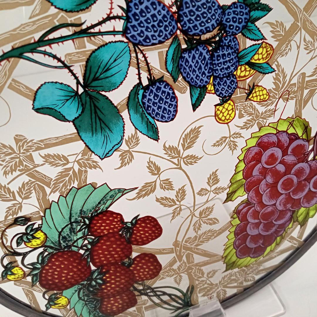 大判アメリカ ステンドグラス Berries＆Grapes グラスマスターズ社c