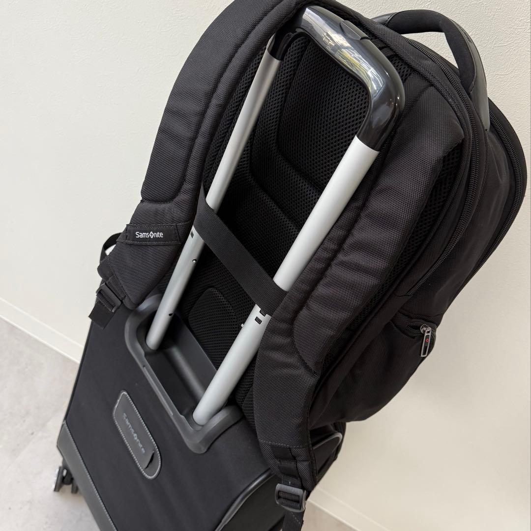 サムソナイト ビジネスバッグ スーツケース セット リュック 黒 機内