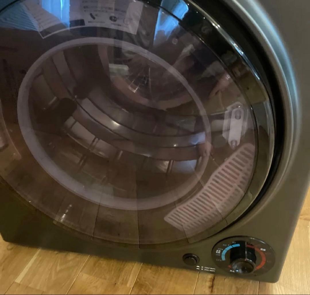 ※ジャンク品※ 衣類乾燥機 6kg 黒