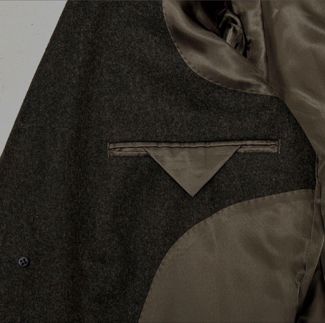 23AW Brooks Brothers フランネル チェスターコート オリーブ